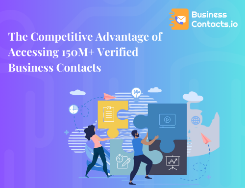 The Competitive Advantage of Accessing 150M+ Verified Business Contacts